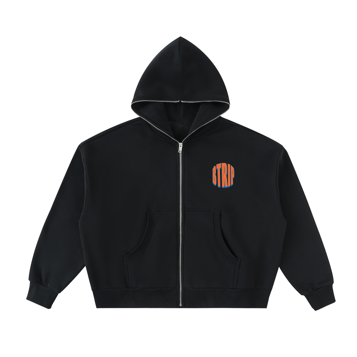 KNICKZ | The Fleeced Full-Zip Boxy Hoodie — Champions Capsule