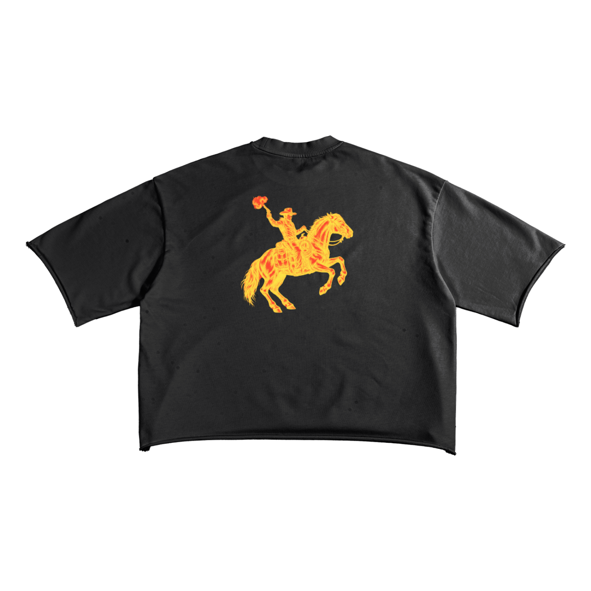 MVN UP | The French Terry Raw Edge Tee — The Comeback
