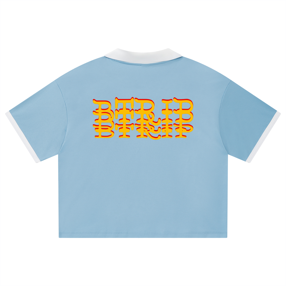 Unisex Collared Piping Boxy Soccer Jersey