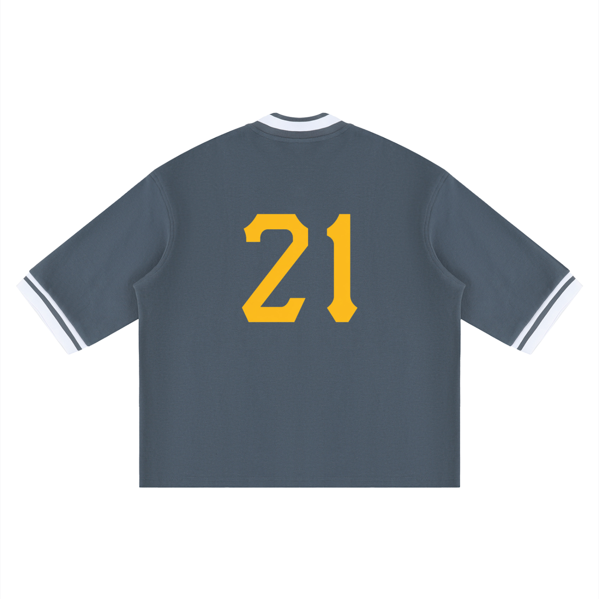 PIRVTES - Unisex Boxy Heavyweight Baseball Jersey