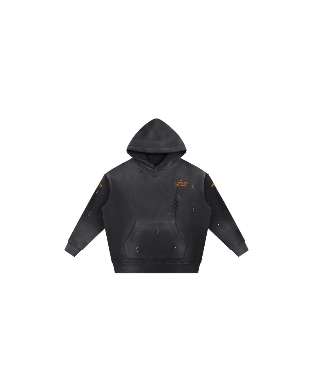 LIMV Vintage Washed Fleece Hoodie — Frayed