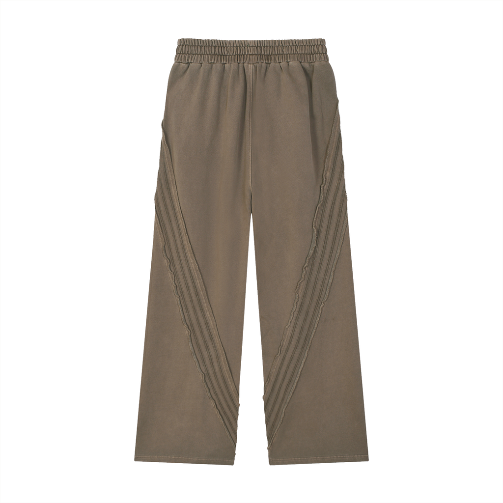 STAR - Snow Washed Tape Raw Edge Sweatpants