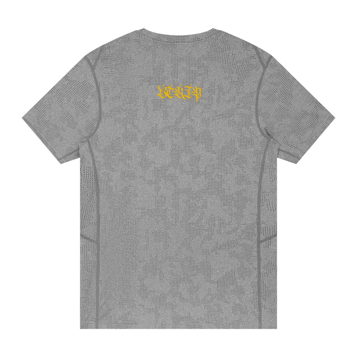 MELLOW | Men's Jacquard Slim Mesh T-Shirt