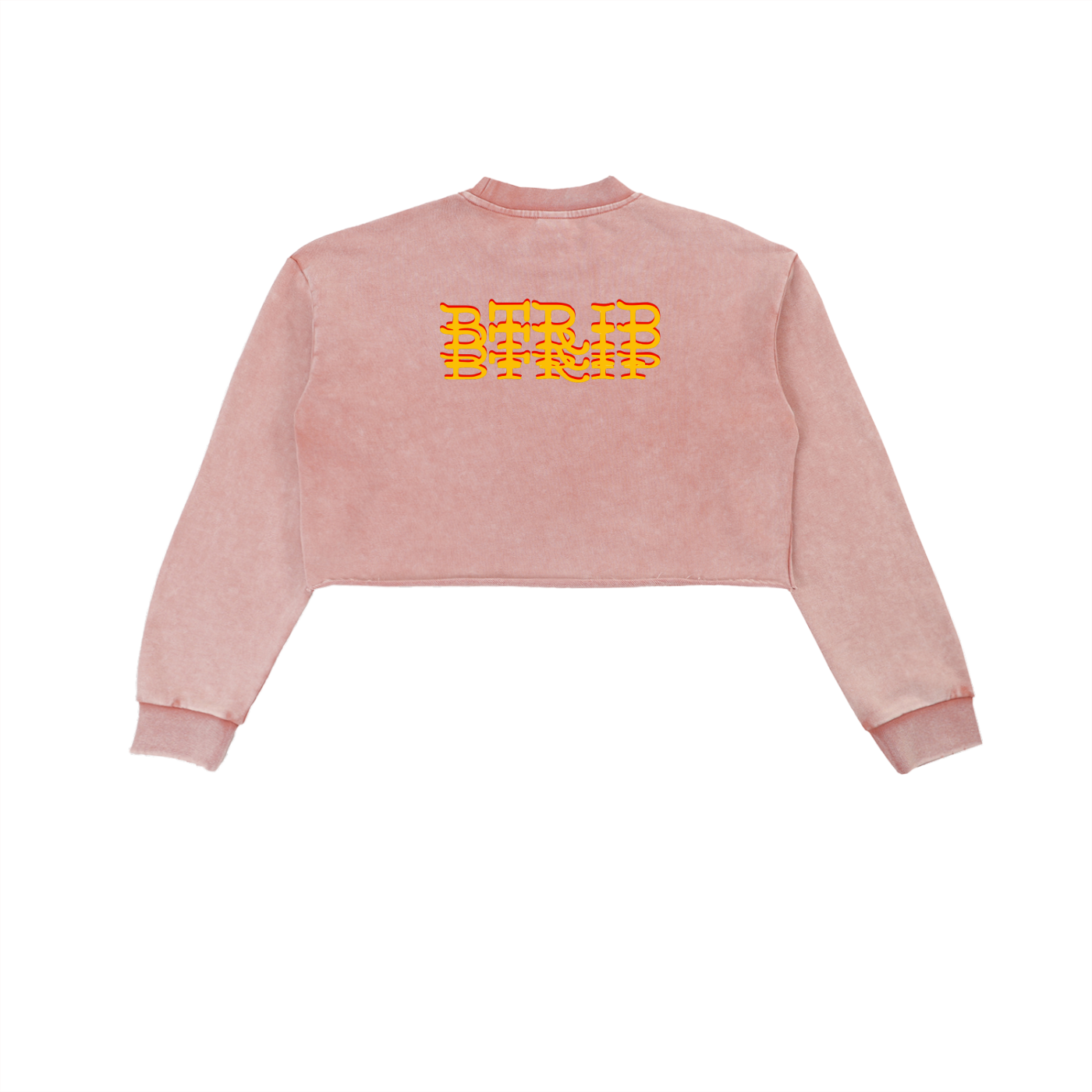 BVBY MUSCLE - Washed Crop Muscle Sweatshirt