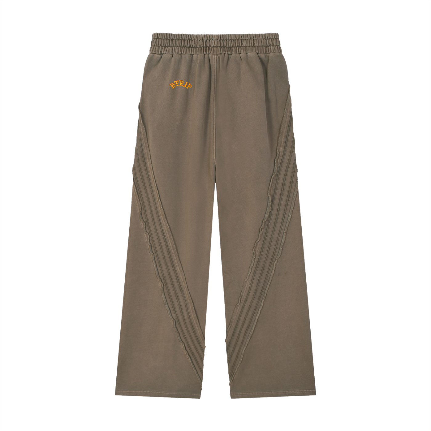 ISSVNTIVL - Washed Raw Hem Track Pants