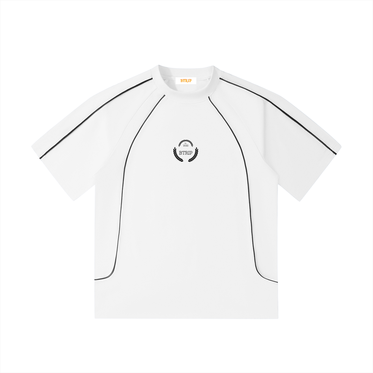 CHAMPIONS & ATHLETES | Contrast Stitch Raglan T-Shirt