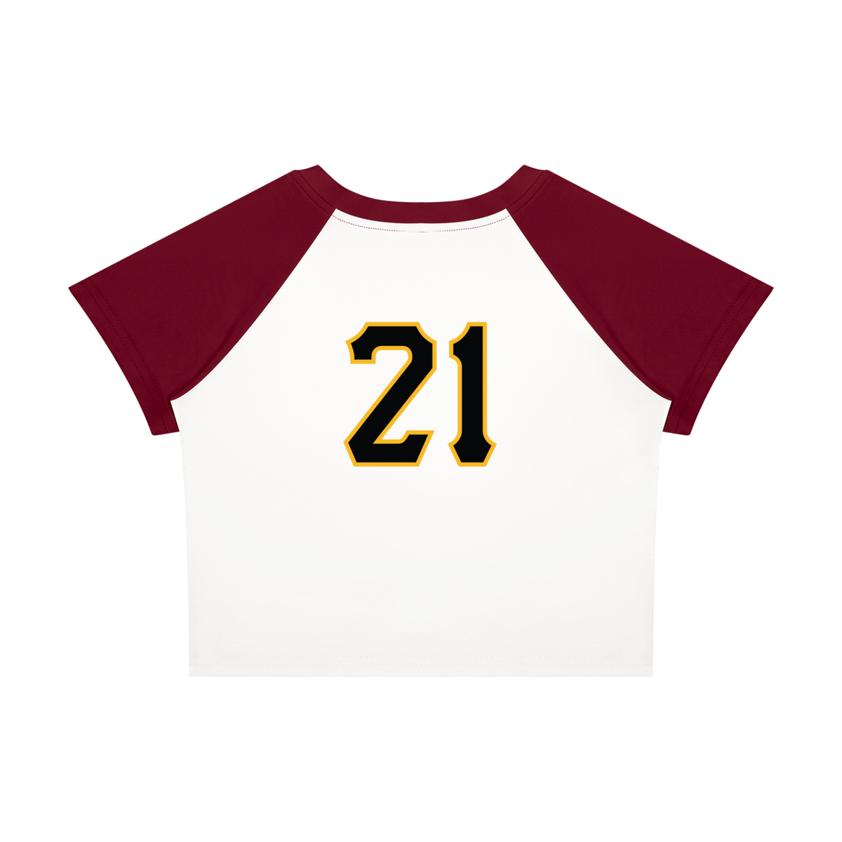 PIRVTES - Women’s Raglan Color Block Baby T-Shirt