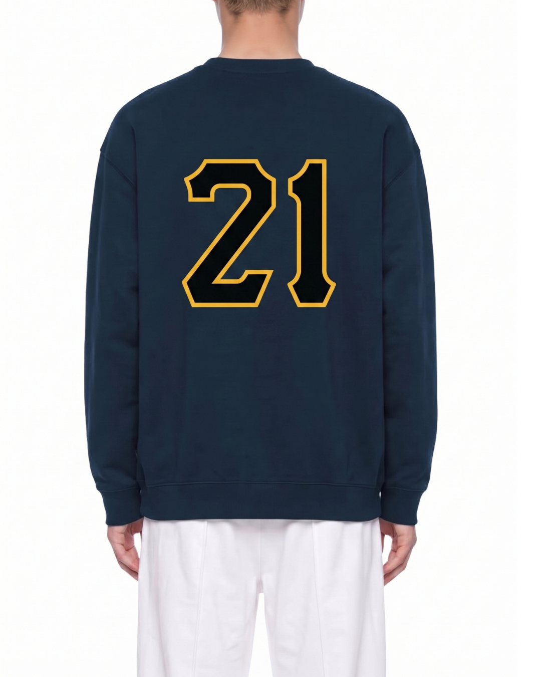 CLMNT21 | Gold Emblem Crewneck Sweatshirt