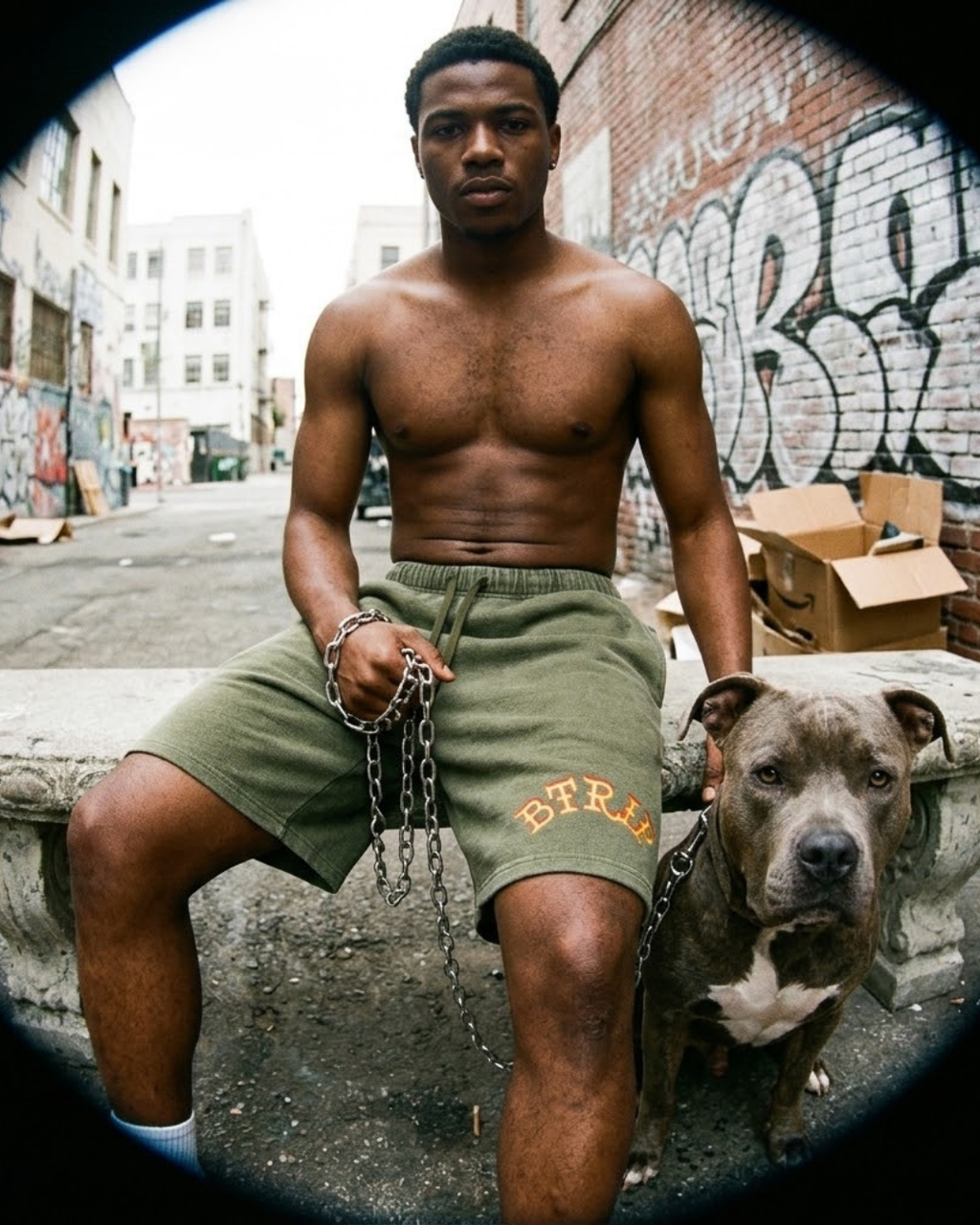LOCVL Vintage Wash Waffle Shorts