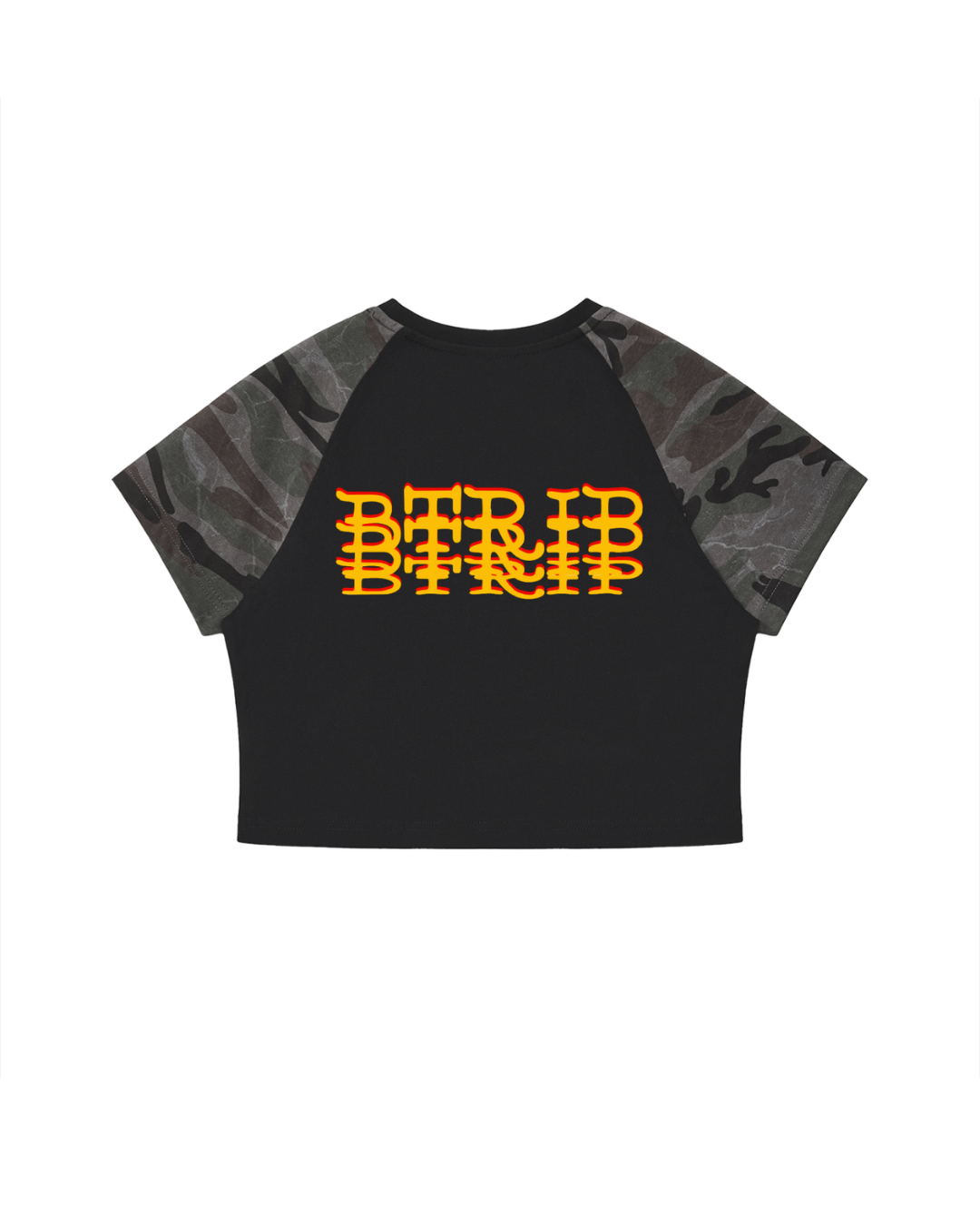 KELLY Camo Crop Tee