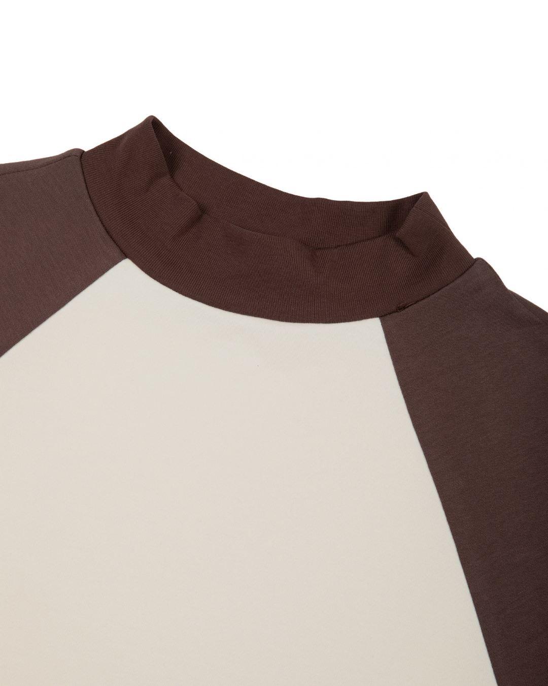 PIRVTES | Color Block Raglan Crop Tee