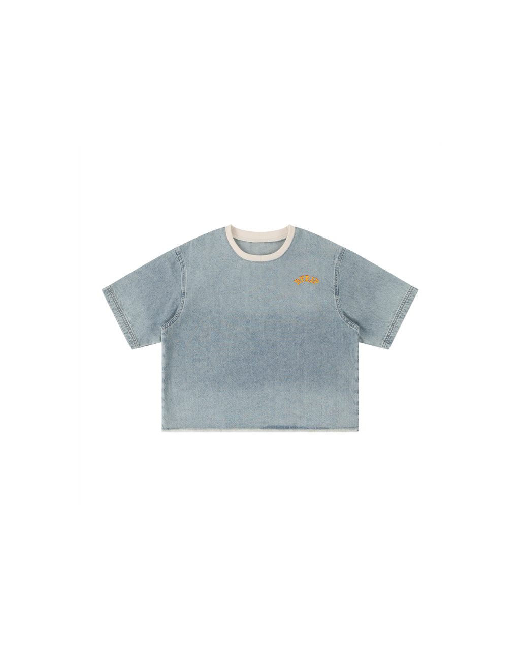 IDVLIV - Unisex Vintage Wash Boxy Denim Shirt