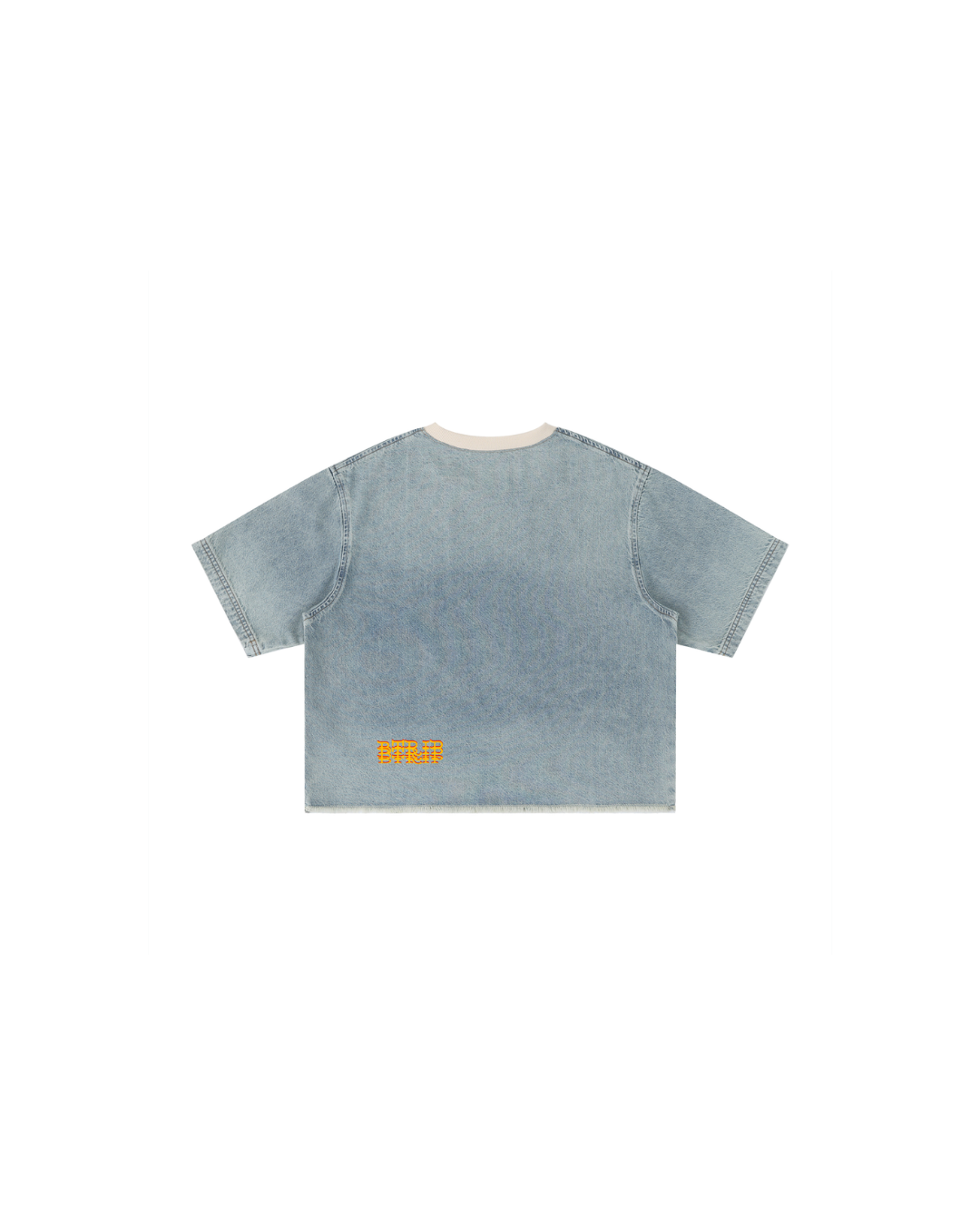 IDVLIV - Unisex Vintage Wash Boxy Denim Shirt