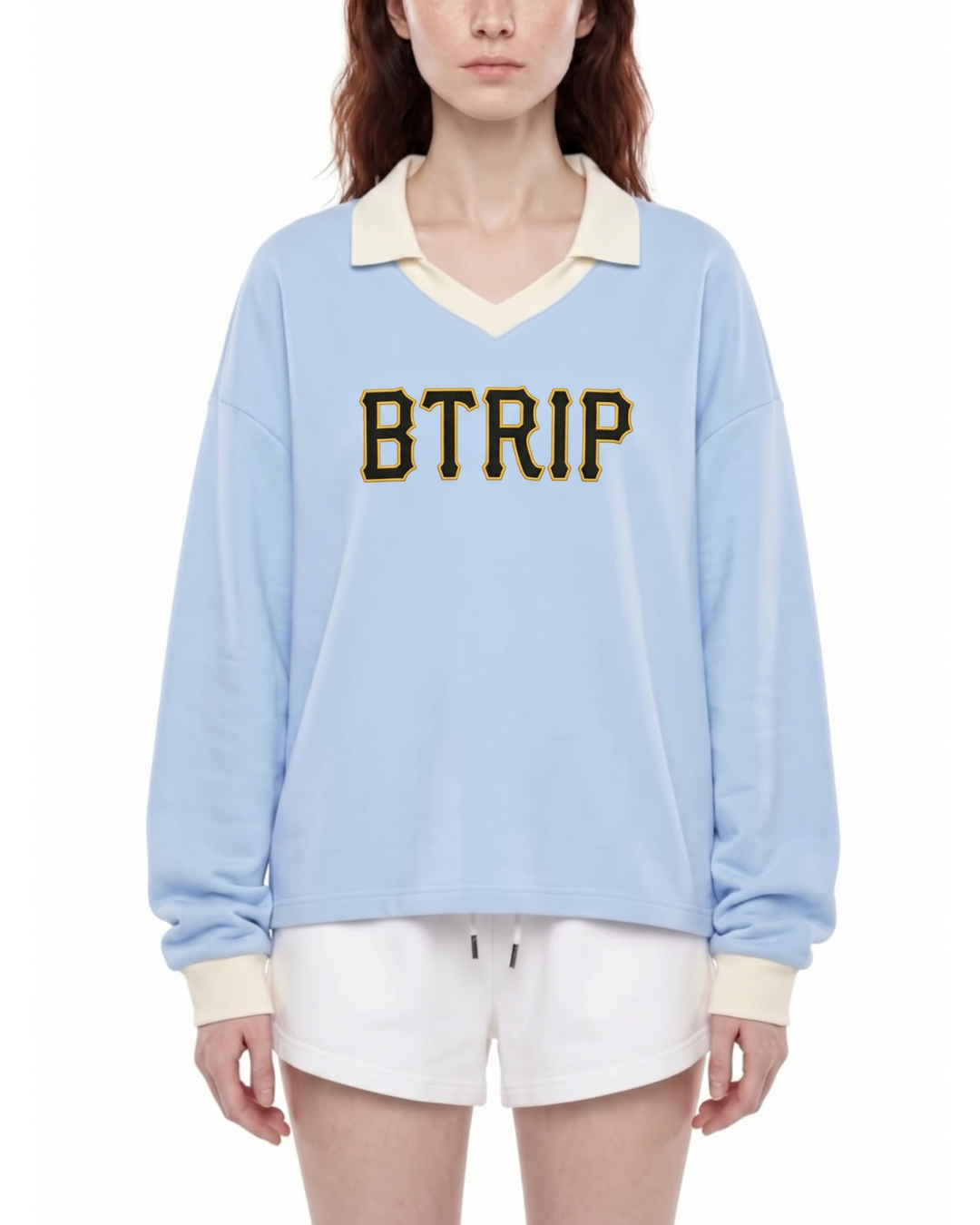 PIRVTES | Color Block Varsity Long Sleeve