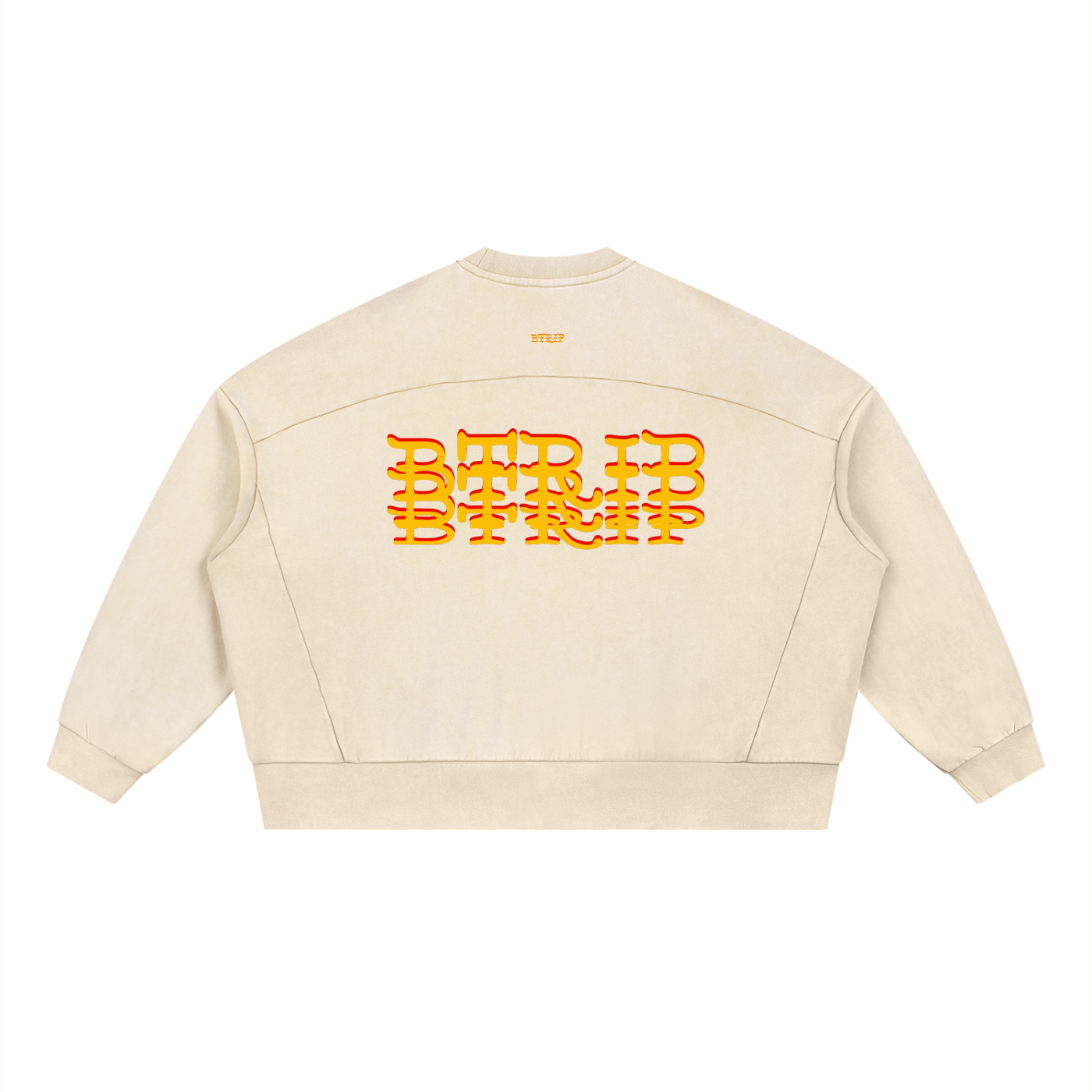 JEY DUO - Mineral Wash Boxy Sweatshirt