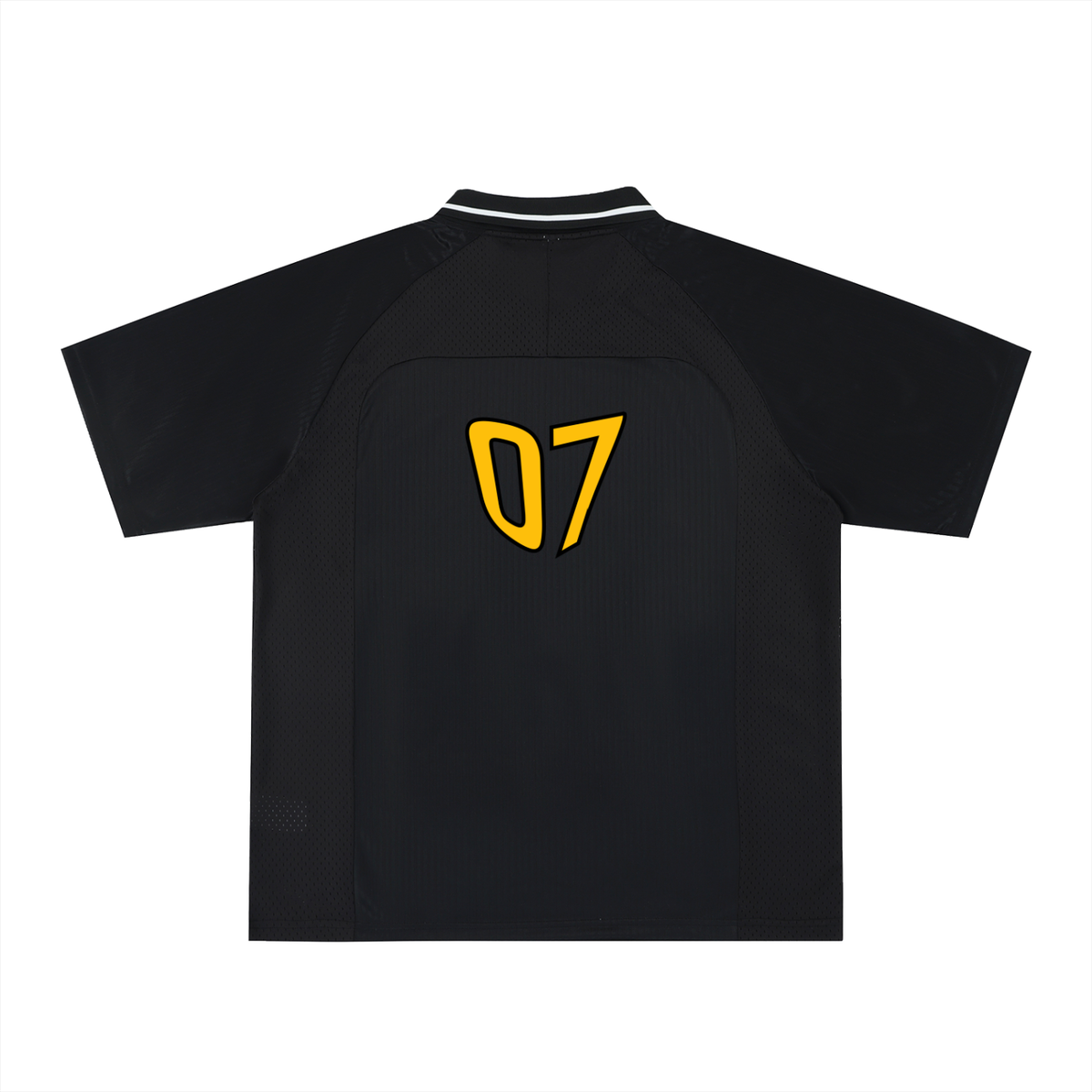 Striped V-Neck Soccer Jersey