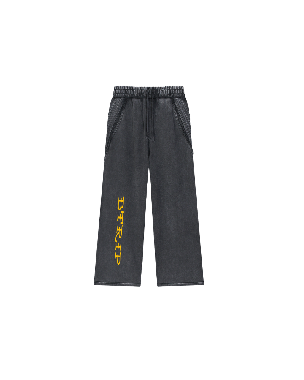ISSVNTIVL Snow Washed Sweatpants — Raw Edge Tape