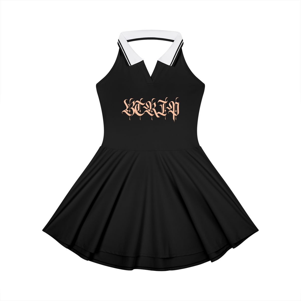 LVDY | The Collared Halter A-Line Tennis Dress
