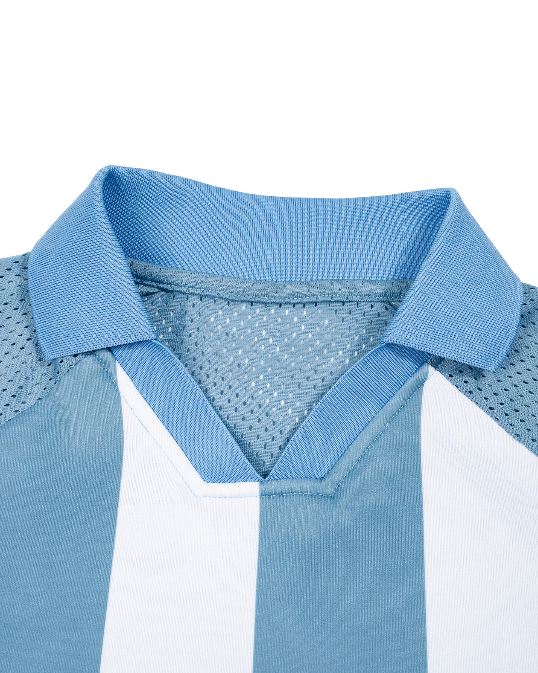 VRGENTINV | Unisex Striped Mesh Boxy Soccer Jersey