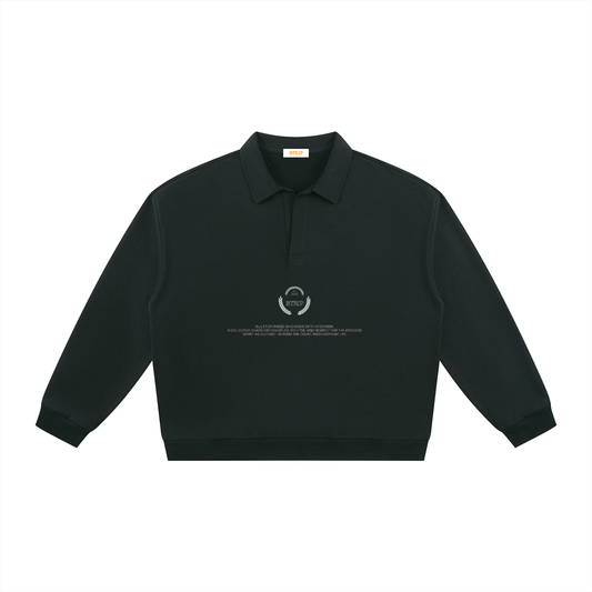 C&A | Unisex Oversized Collared Sweatshirt