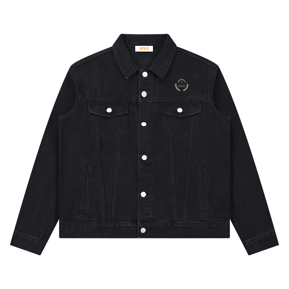 Unisex Vintage Wash Denim Jacket