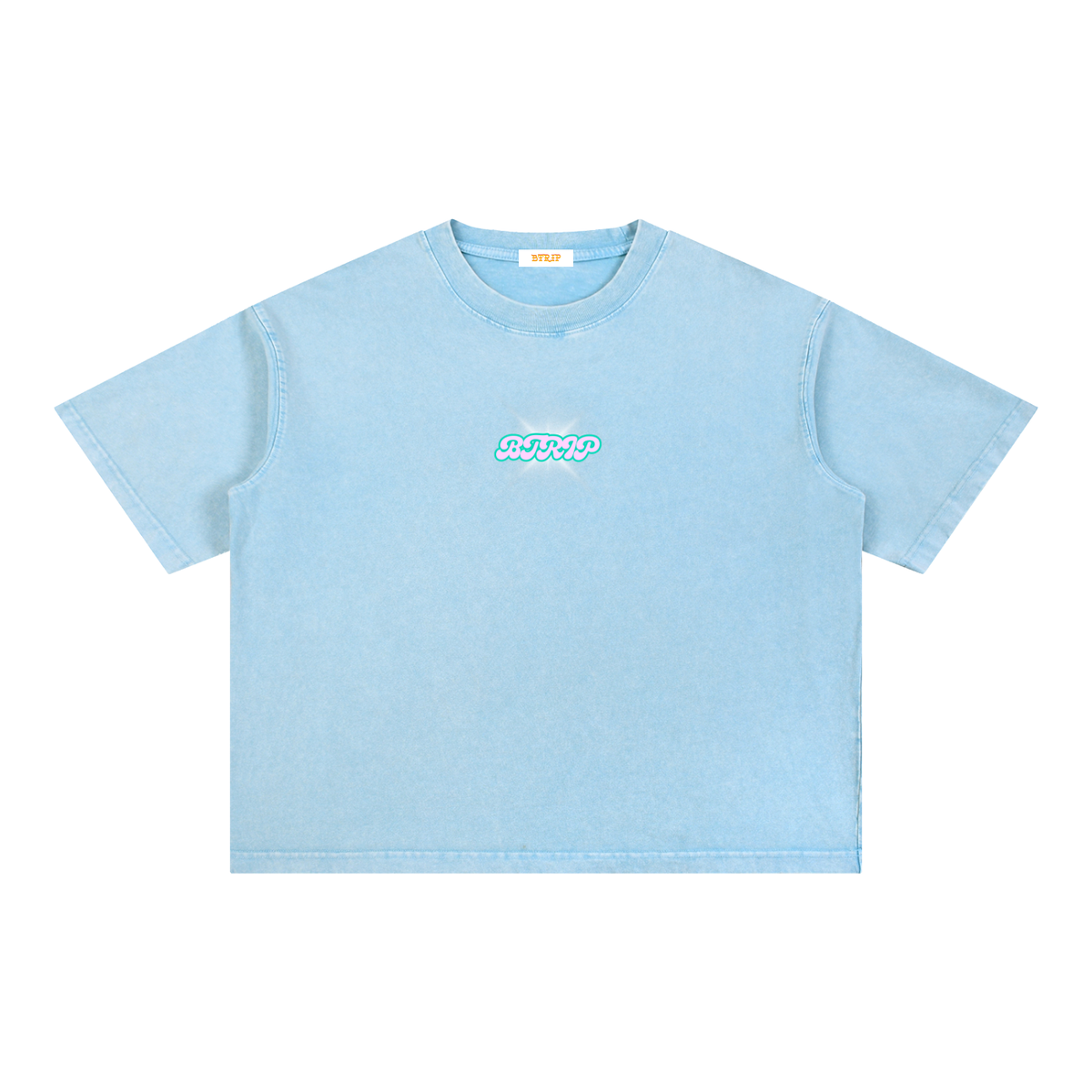 UNBREVKVBLE SK8 | The 90s Flash Mineral Wash Boxy Tee