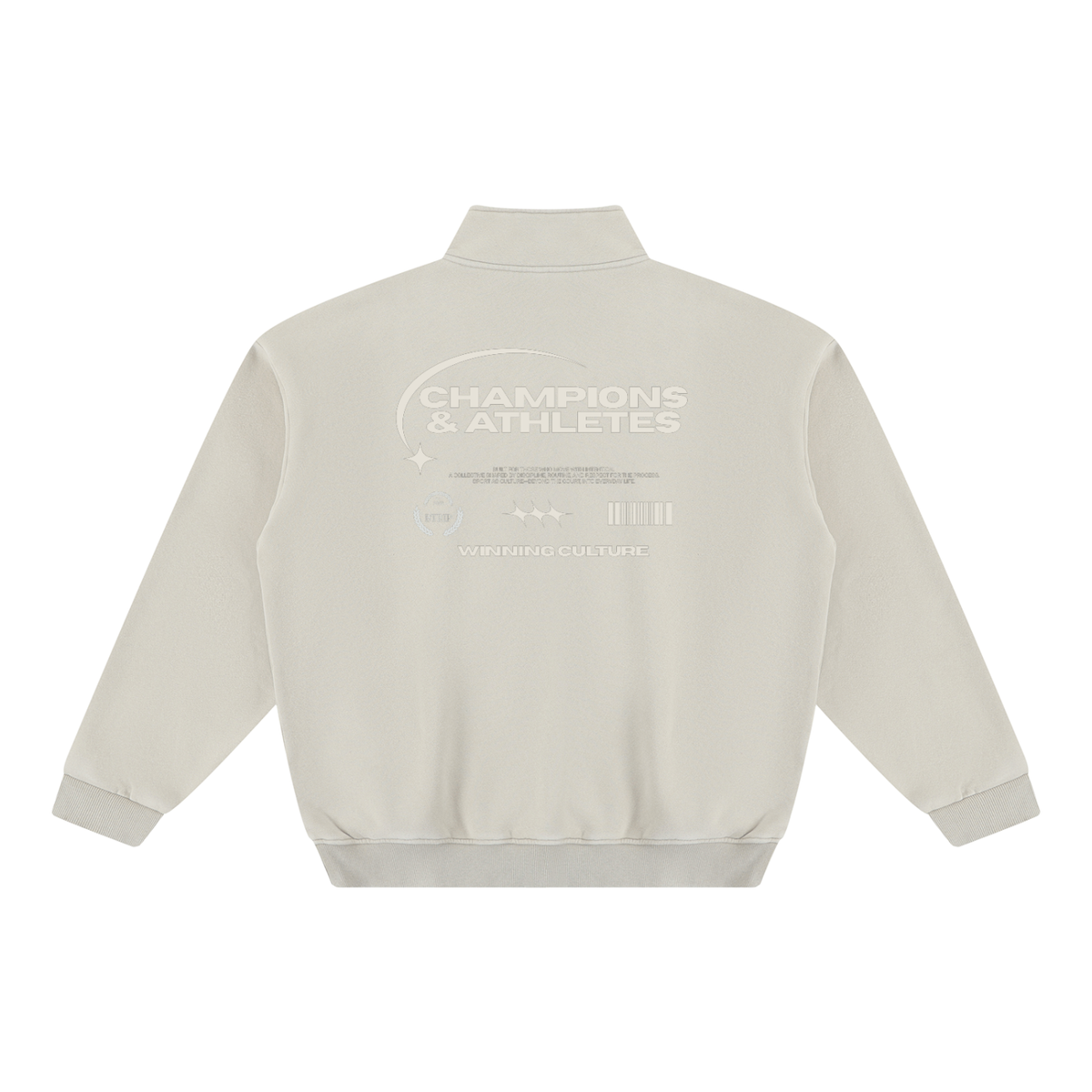 C&A | The Vintage Wash Half-Zip Fleece Sweatshirt