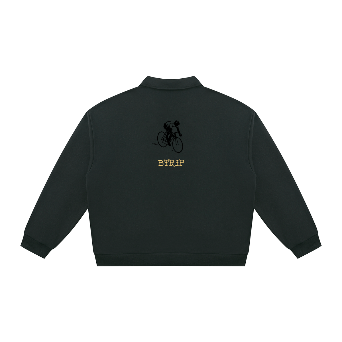 Unisex Oversized Collared Sweatshirt