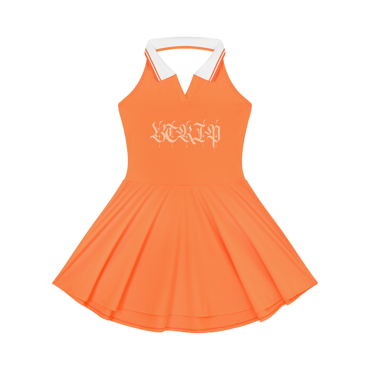 LVDY | The Collared Halter A-Line Tennis Dress