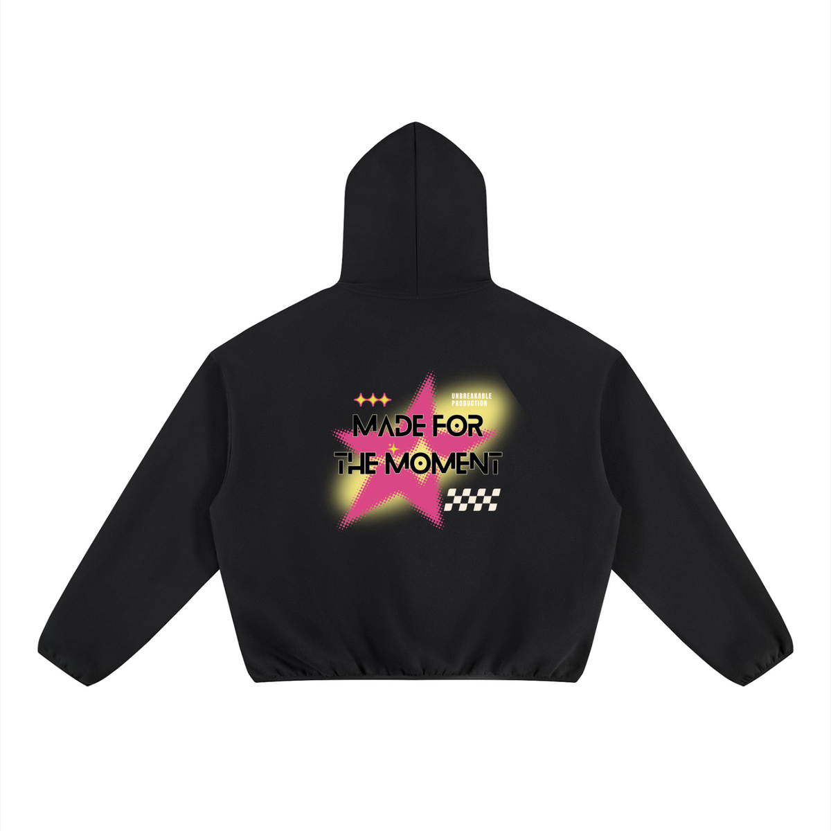 BTRIP STREETWEAR | The Boxy Piping Fleece Hoodie