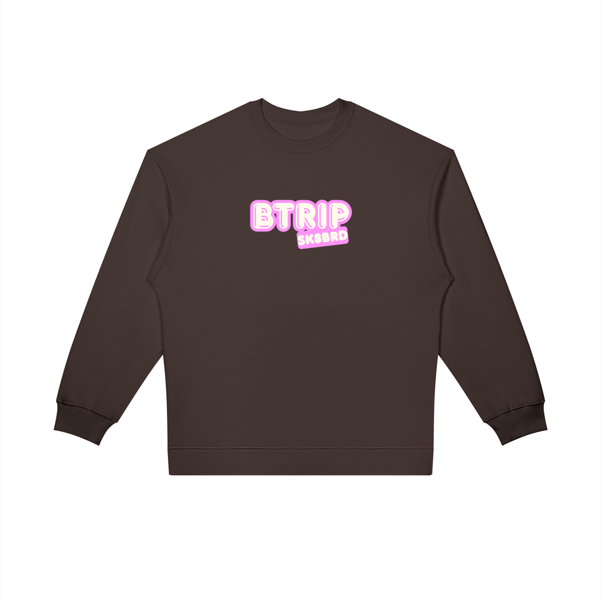 BTRIP SK8BRD - Unisex Oversized Crewneck Sweatshirt