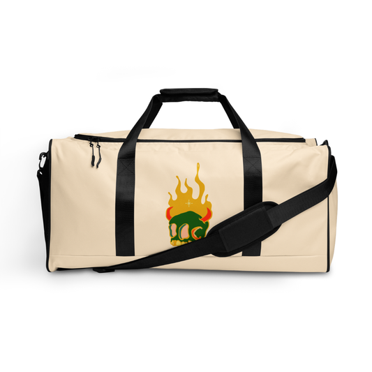 Rip Duffle — Beige | Premium Gym Duffel Bag