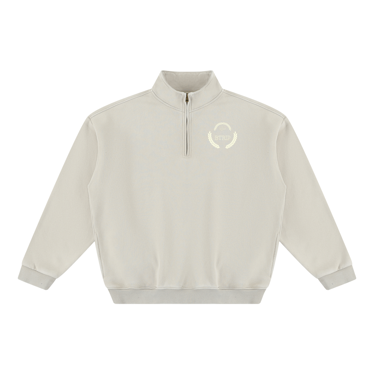 C&A | The Vintage Wash Half-Zip Fleece Sweatshirt