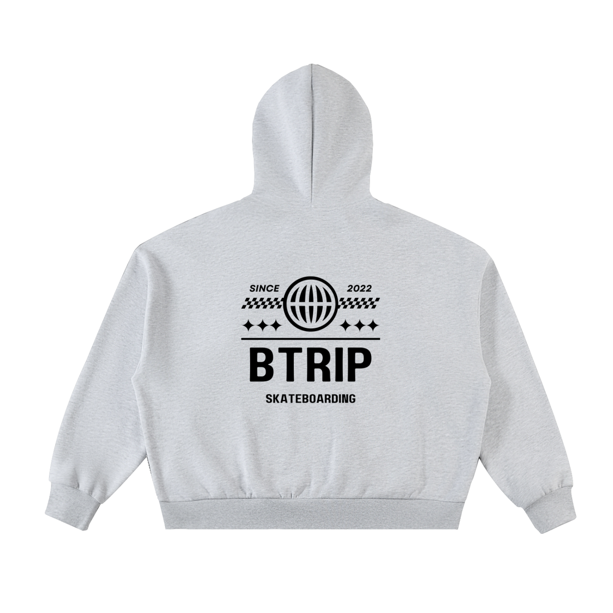RVMP RVMP RVMP - Fleeced Full-Zip Boxy Hoodie