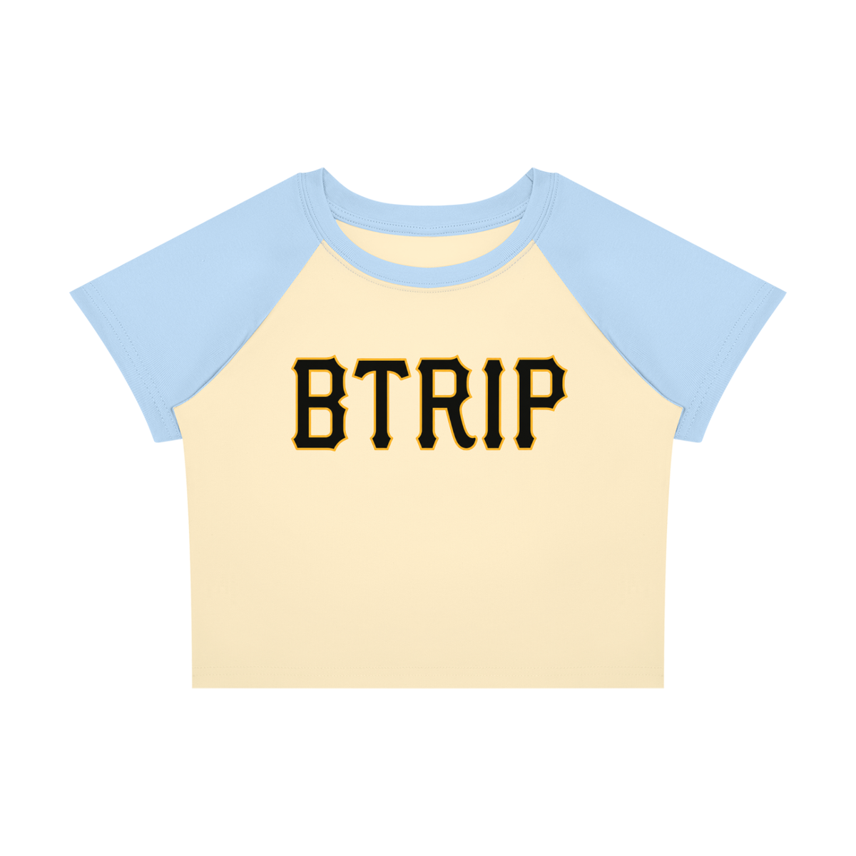 PIRVTES - Women’s Raglan Color Block Baby T-Shirt