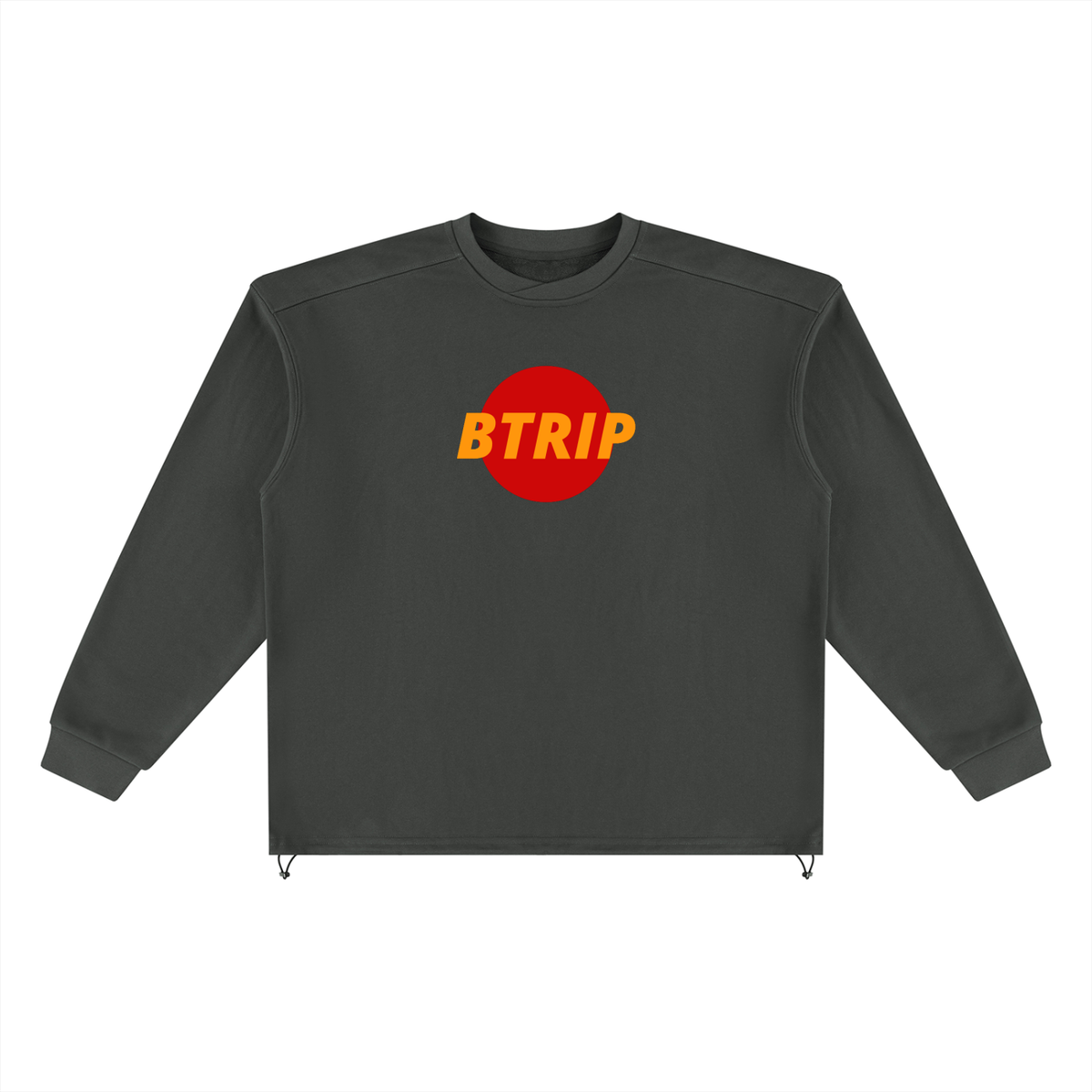 UNBREVKVBLE RED | The Heavyweight Oversized Boxy Sweatshirt