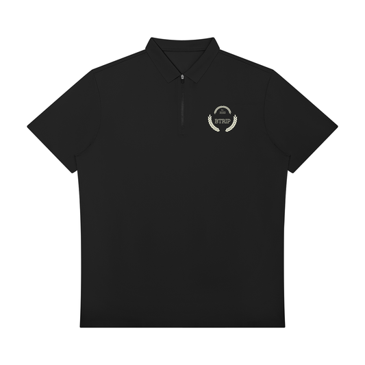 C&A | Men's Quarter-Zip Performance Polo