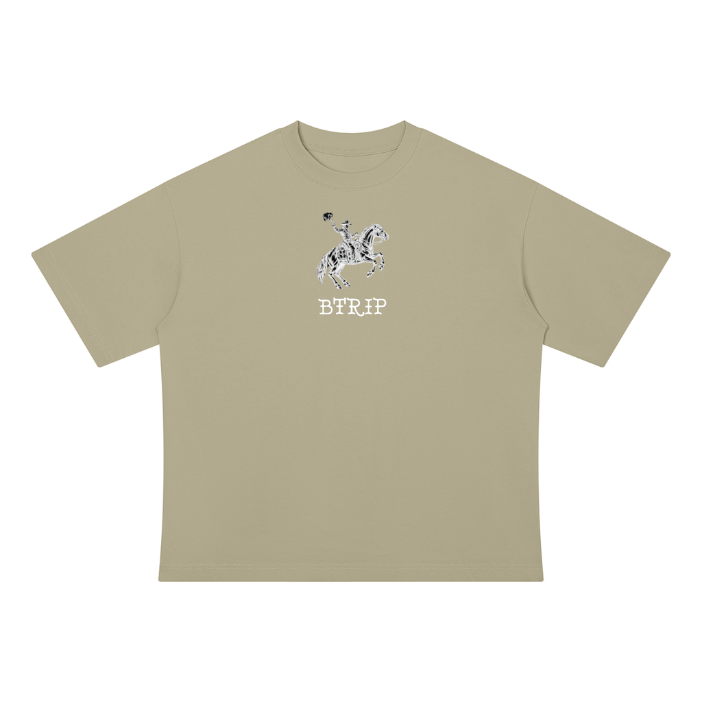 MAN DOWN INVERTED | Unisex Drop Shoulder Cotton T-Shirt
