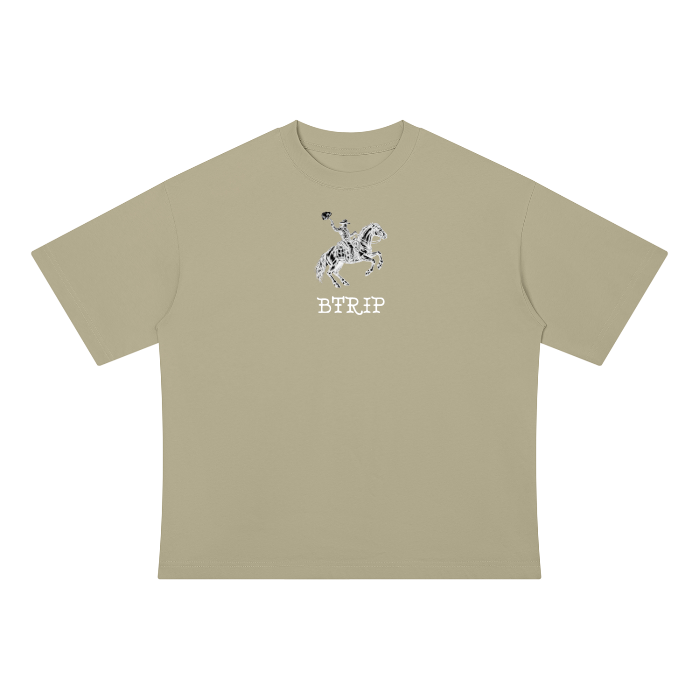 MAN DOWN INVERTED | Unisex Drop Shoulder Cotton T-Shirt