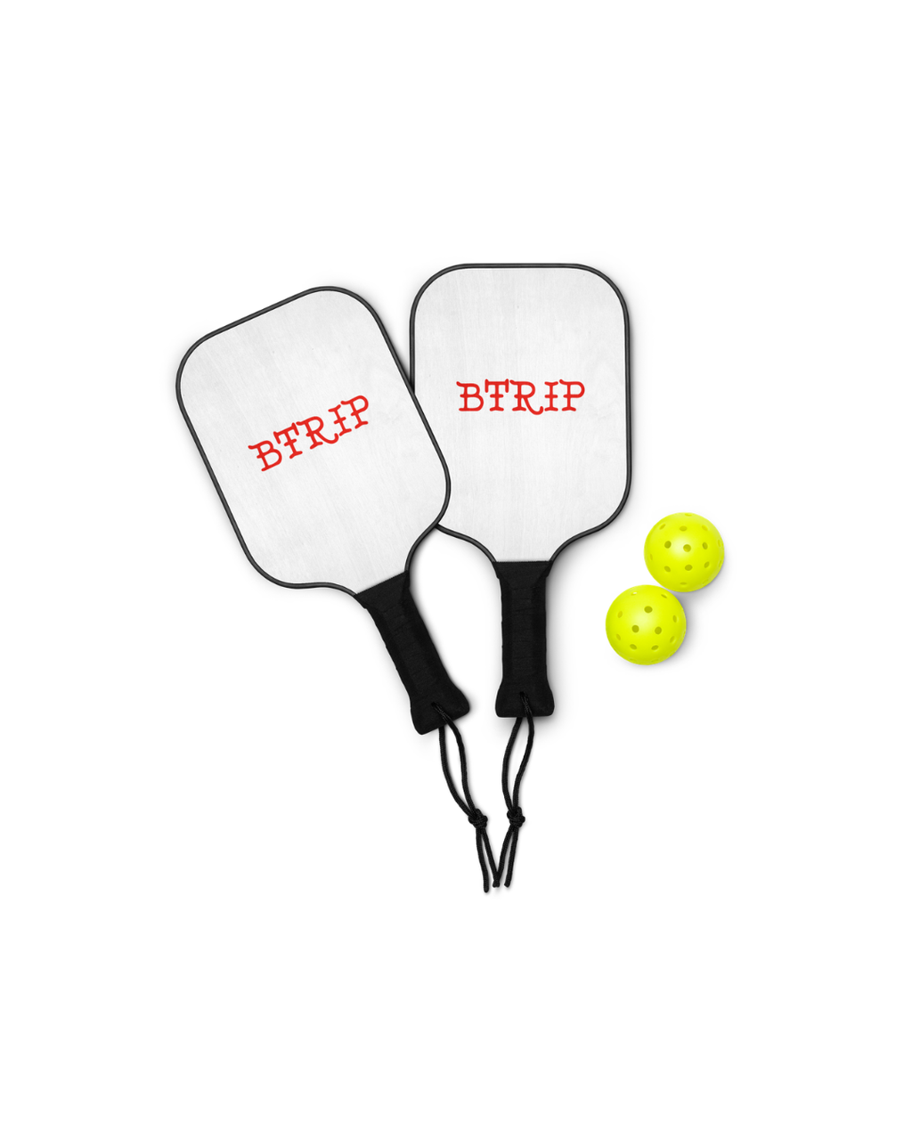 BTRIP Pickleball Set — 2 Paddles, 2 Balls & Carry Bag