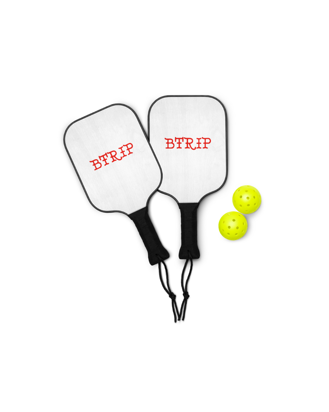 BTRIP Pickleball Set — 2 Paddles, 2 Balls & Carry Bag