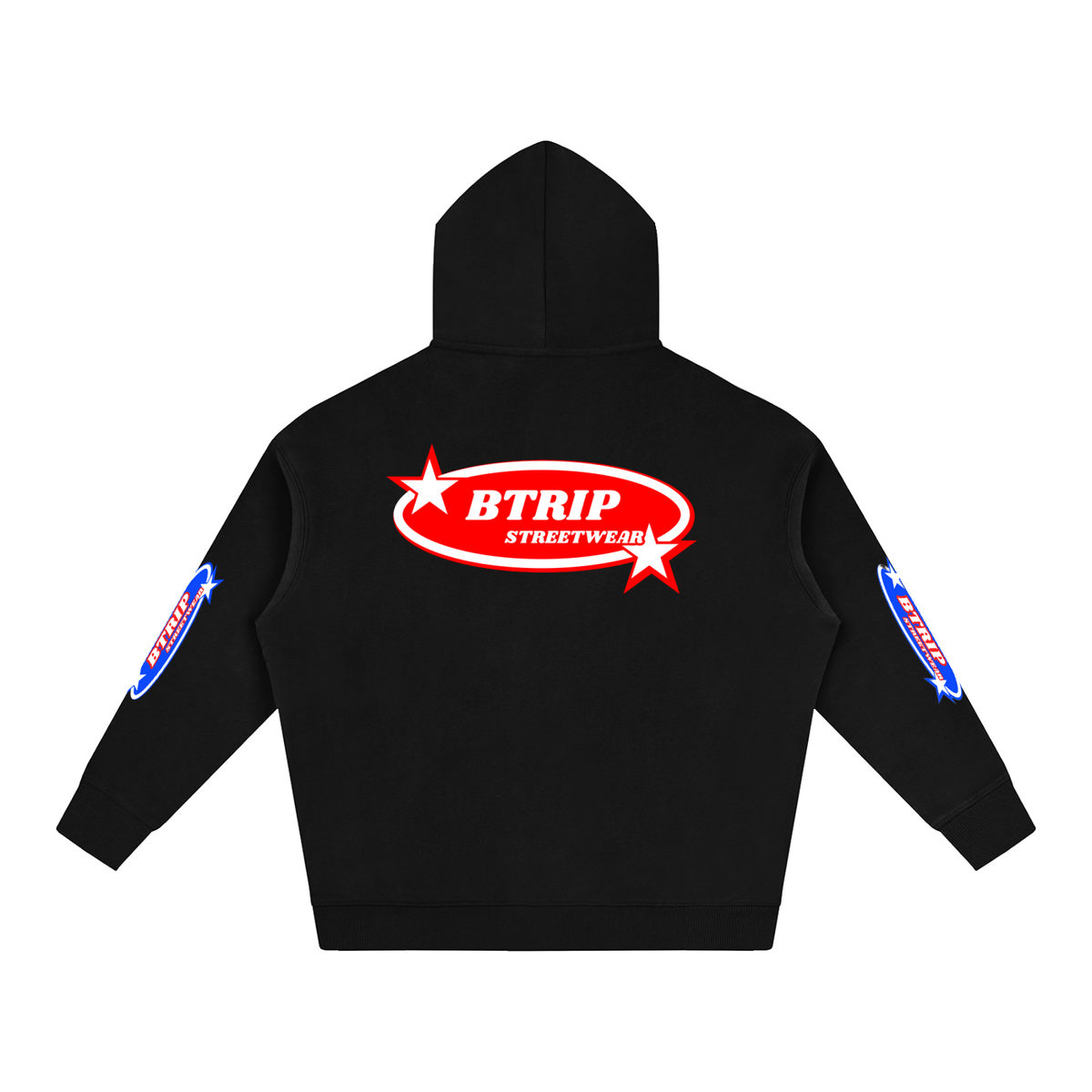 BTRIP STREETWEAR | Unisex Oversize Fleeced Hoodie