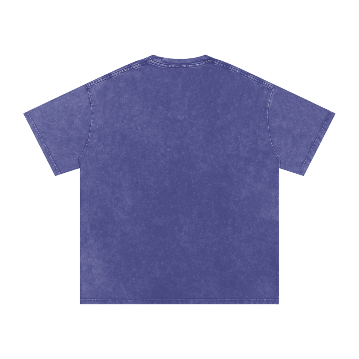 ROCK WITH U - Snow Washed Oversized Cotton T-Shirt