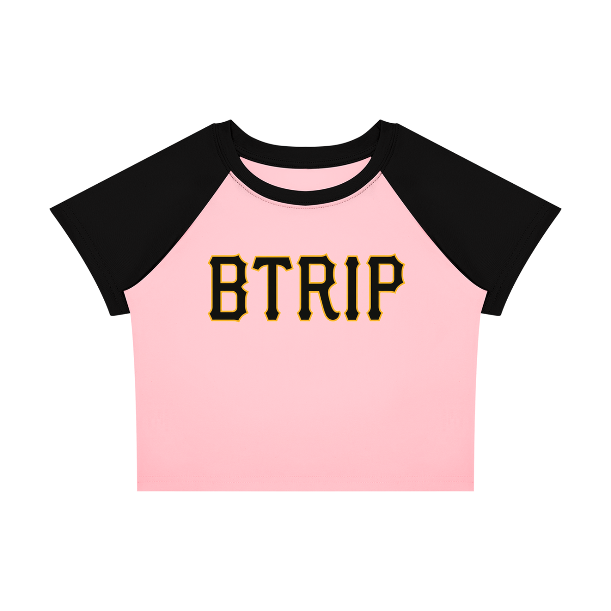 PIRVTES - Women’s Raglan Color Block Baby T-Shirt