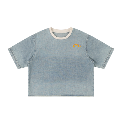 IDVLIV - Boxy Denim Isla Shirt