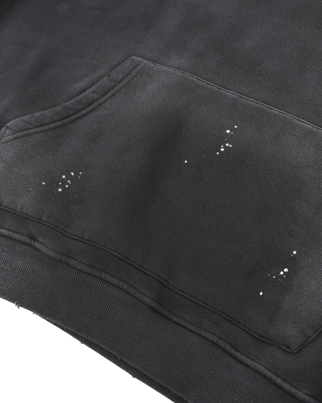 LIMV Vintage Washed Fleece Hoodie — Frayed