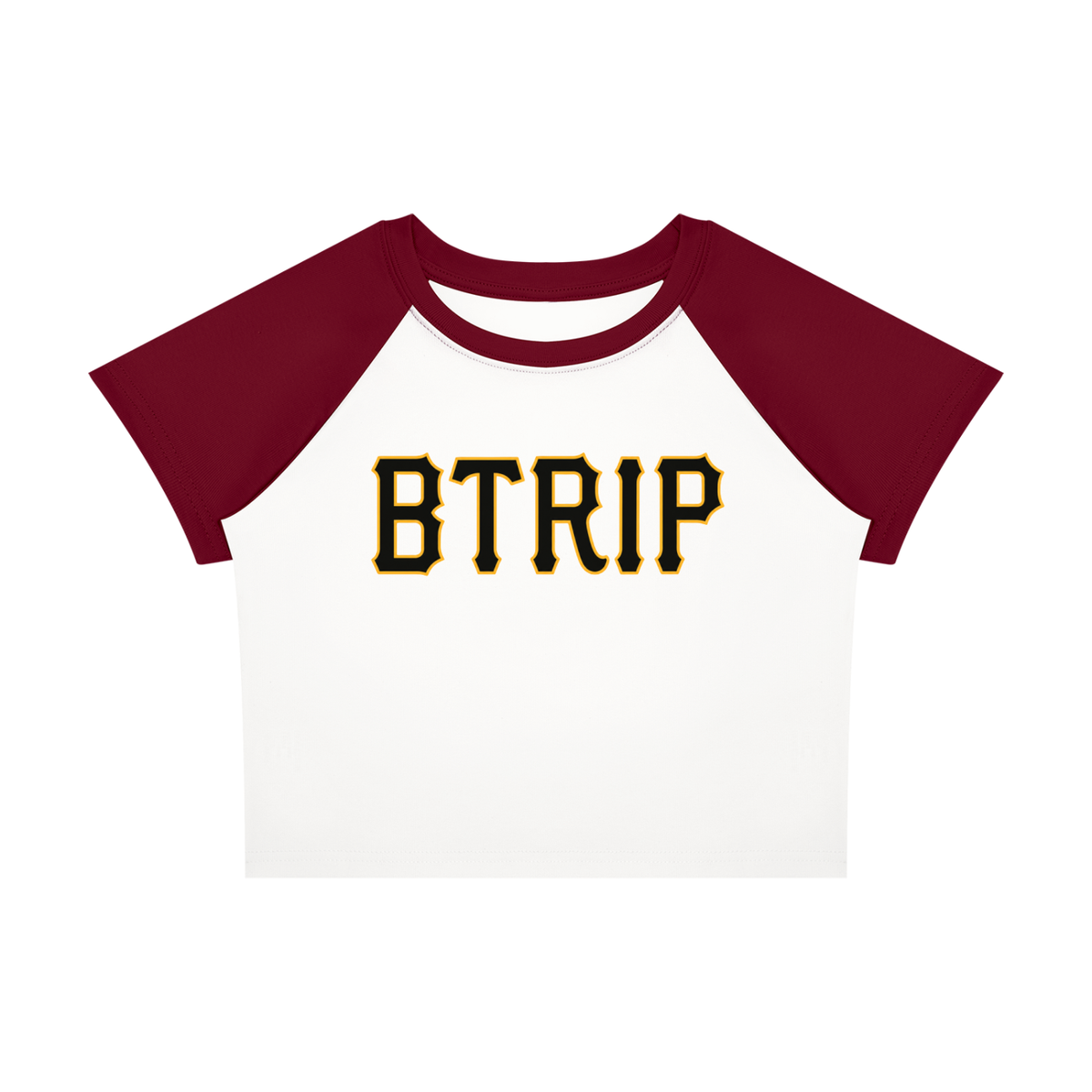 PIRVTES - Women’s Raglan Color Block Baby T-Shirt