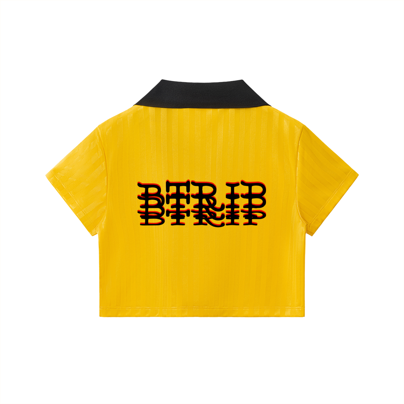 CVROLV - Contrast Collar Crop Jersey