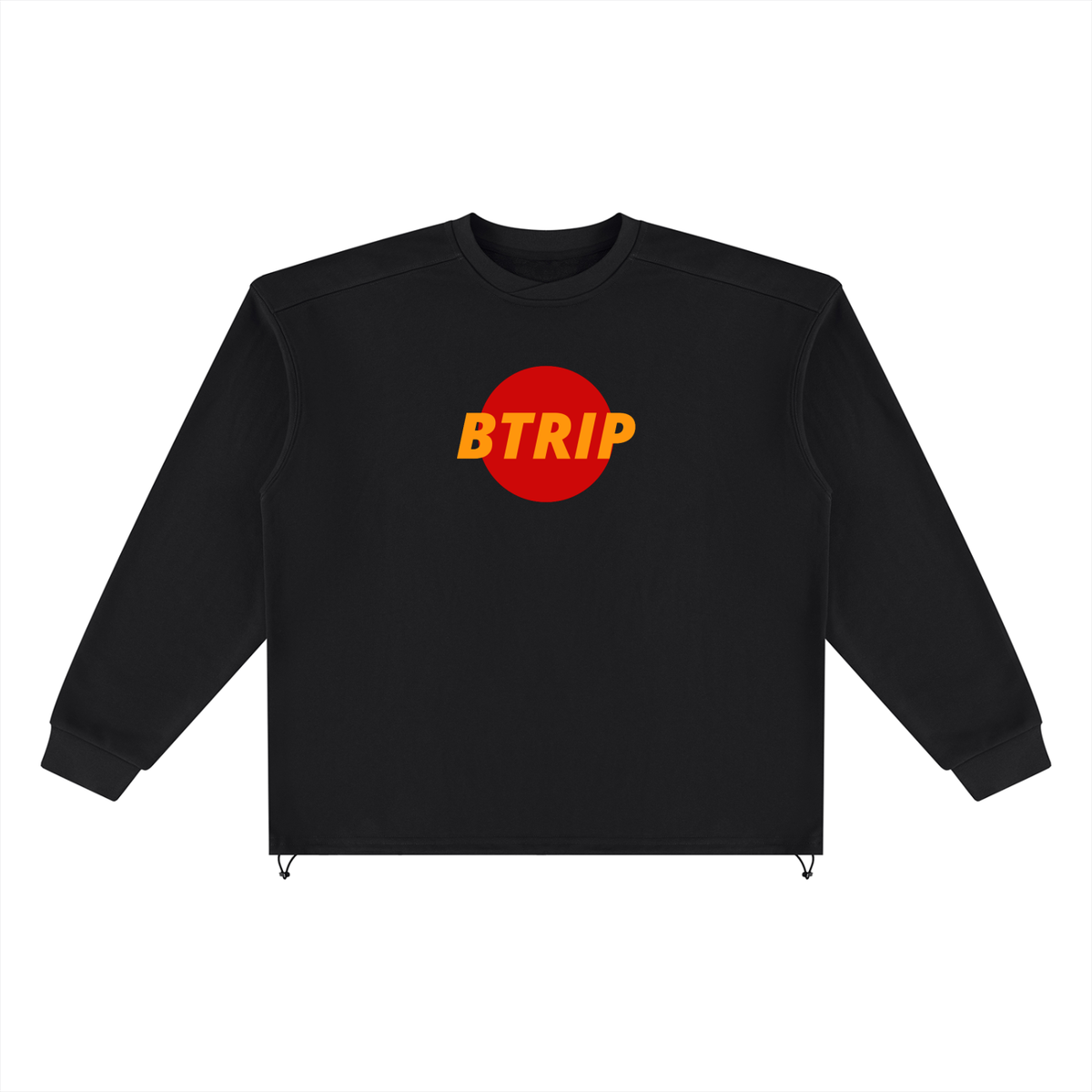UNBREVKVBLE RED | The Heavyweight Oversized Boxy Sweatshirt