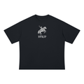 MAN DOWN INVERTED | Unisex Drop Shoulder Cotton T-Shirt